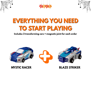 Crash & Transform™ Magnetic Cars