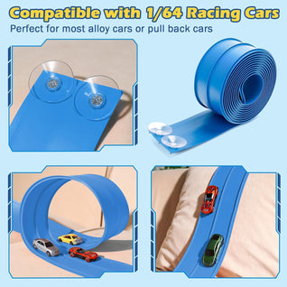 15-Ft Flexible Race Car Track Set