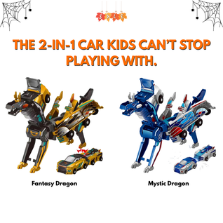 Crash & Transform™ Magnetic Cars