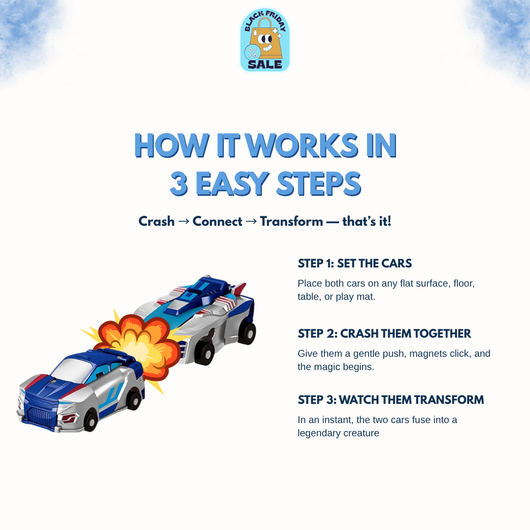 Magnetic Cars Transformer™